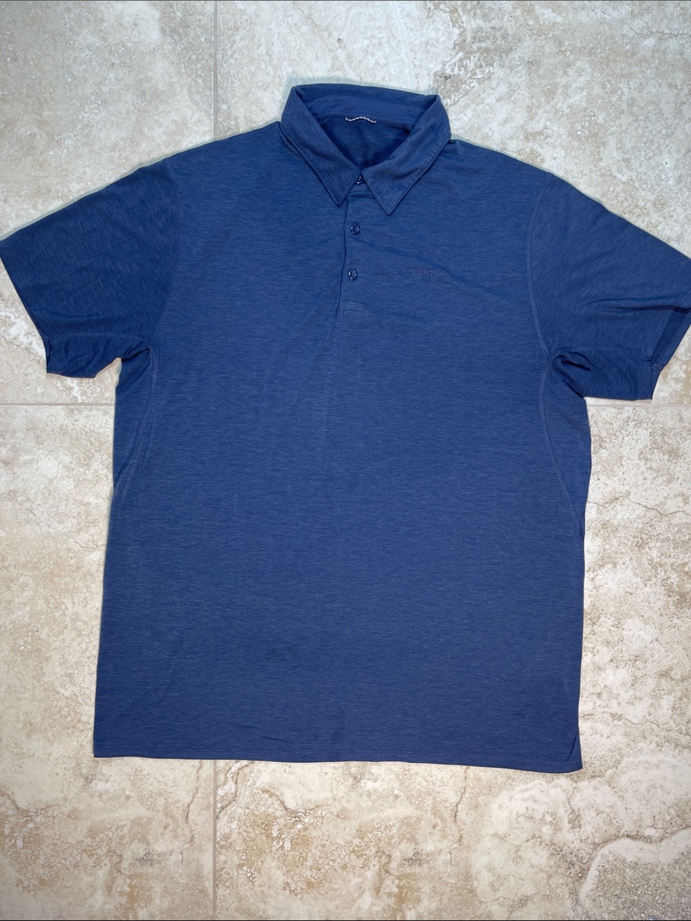 Patagonia Men's 52860 Performance Polo Shirt Blue